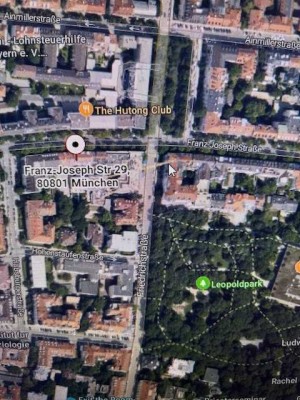 Studio kompl. möbliert, Bestlage Schwabing