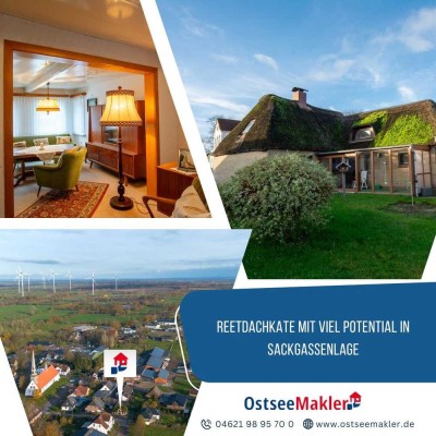 Reetdachkate mit viel Potential in Sackgassenlage