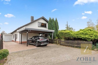 ANKOMMEN. DURCHATMEN. ZUHAUSE SEIN - IHR FAMILIENIDYLL IM GRÜNEN.