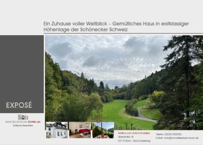 Ein Zuhause voller Weitblick – Gemütliches Haus in erstklassiger Höhenlage der Schönecker Schweiz