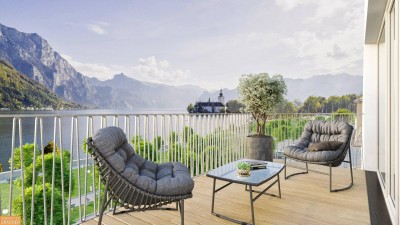 Exklusives Penthouse mit atemberaubendem Seeblick in Gmunden