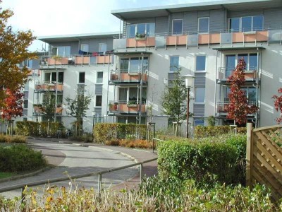Schöne 4-Zimmer Wohnung im Neubau in Kiel-Gaarden mit Balkon zu vermieten