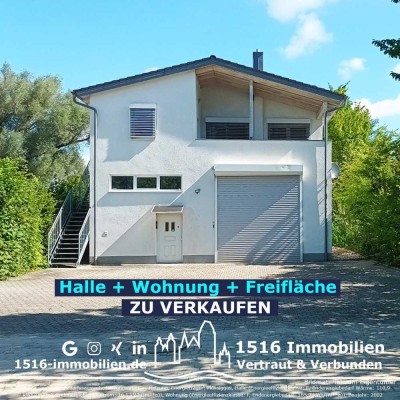 Provisionsfrei ++ Helle Wohnung mit Halle und großer Freifläche