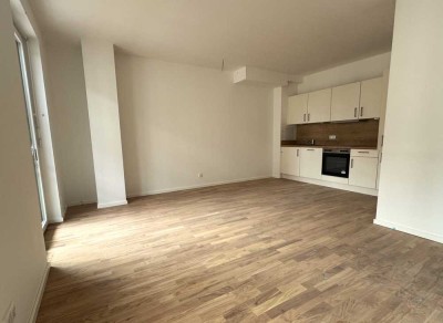 Stilvolle 2-Raum-Wohnung im Erstbezug mit moderner EBK