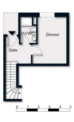 Wohnung mit Reihenhauscharakter