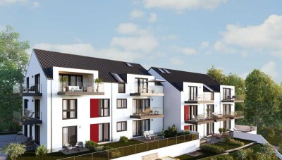 Neubau! 2-Zi.-Obergeschosswohnung in Ebersberg: Perfekt für Komfort und Bequemlichkeit!