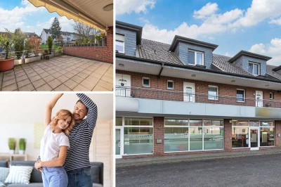 PHI AACHEN - Erlesener Maisonette-Traum mit großer Sonnenterrasse und Tiefgarage in Übach-Palenberg!