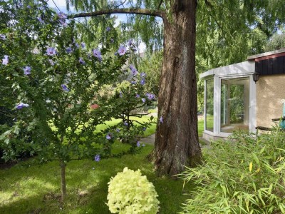 IDEAL FÜR KREATIVE KÖPFE | Bungalow mit Wintergarten, Nebengelass - Ein Traum für Handwerker