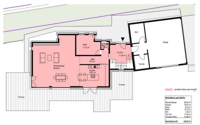 Großzügiges Haus mit Doppelgarage, Garten und grosser Süd-West Terrasse