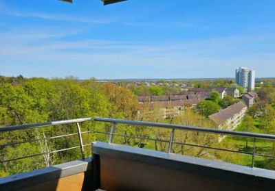 Wohnen über den Dächern von Wolfsburg. 2 Zimmer mit Balkon. 58m² Wohnfläche.