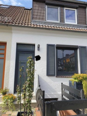 Kernsaniertes Reihenendhaus vollmöbliert in Bremen Hulsberg (Klein Mexiko)