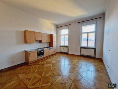 Ein-Zimmer-Wohnung - ab sofort - zu vermieten! Nahe Hauptbahnhof aber in ruhiger Seitengasse gelegen!