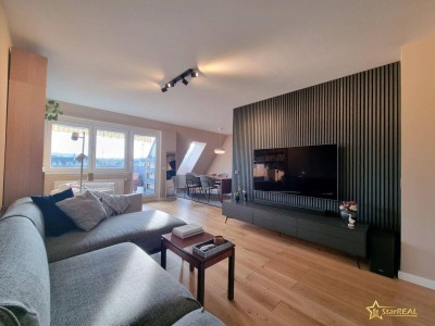 PREISALARM! NOCHMALS PREISREDUZIERT! TOP RENOVIERTE DACHTERRASSENWOHNUNG MIT FERNBLICK. S-BAHN UMS ECK. TOP INFRASTRUKTUR.
