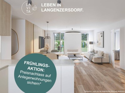LAVITA Frühlingsaktion - Traumhafte Familienwohnung mit großzügigem Eigengarten vor den Toren Wiens