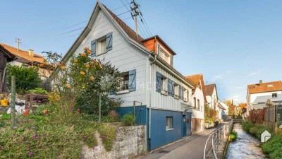 Charmantes kleines Haus mit Garten – Naturnahes Wohnen in der Nähe von Stuttgart