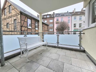 Barrierefreie Eigentumswohnung mit Balkon und Tiefgaragenstellplatz in der Recklinghäuser Innenstadt