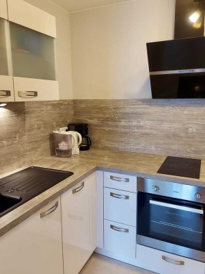 1-Zimmer-Wohnung mit Balkon, moderner Küche und Top-Lage in Unterföhring