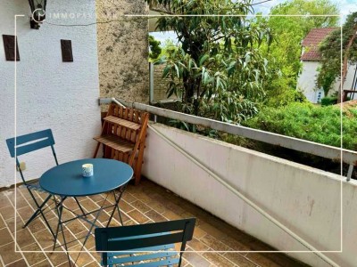 1,5-Zimmer Wohnung mit Balkon im Grünen