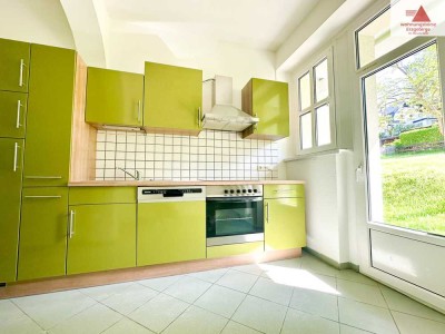 2-Raum-Wohnung mit Einbauküche und Terrasse - stilvolle Villa - Annaberg-Buchholz!
