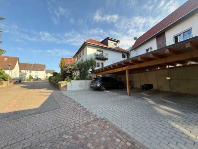 Stilvolle 3,5-Zimmer Maisonette in Ettlingen mit Dachterrasse und Wohlfühlcharakter