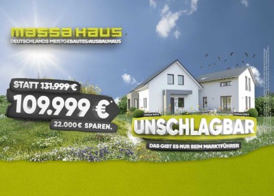 Neubau EFH von MASSA Ihr Traumhaus zum MEGA Preis