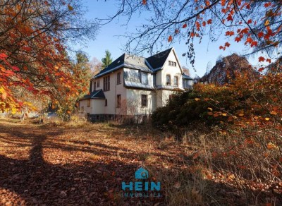 Repräsentative Fabrikantenvilla mit Parkgrundstück in Tannenberg