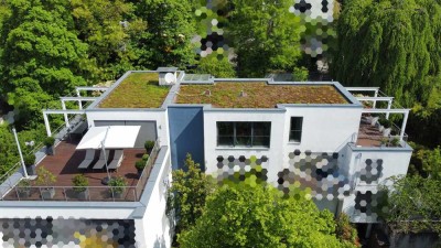 Luxus Penthouse Wohnung für altersgerechtes Wohnen in renommierter Halbhöhenlage in Esslingen