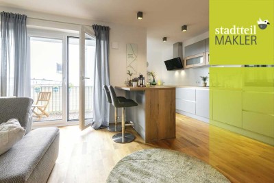 Schicker Neubau mit Sonnenbalkon - Margit Zinke Straße 2・Neu Allermöhe West