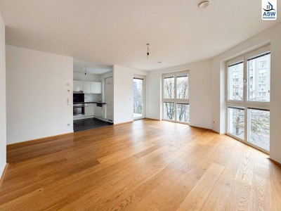 Perfekt aufgeteilte 2-Zimmerwohnung mit schöner Küche und Loggia