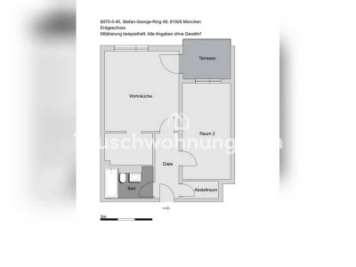 Tauschwohnung: Suche 4 Zimmer Wohnung, biete 2 Zimmer