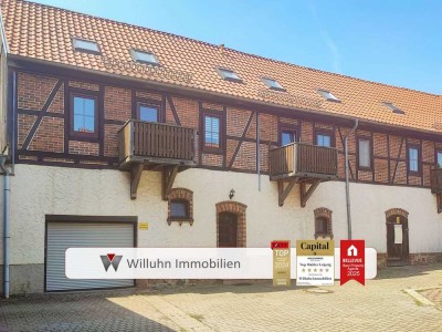 Kapitalanlage mit Geschichte – Ritterlicher Freihof mit Wohneinheiten, Gewerbe und Photovoltaik