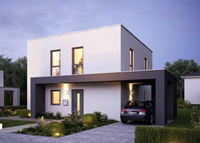 Ihr neues Zuhause: Modernes Fertighaus