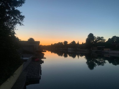 Wohnen im Bungalow/Einfamilienhaus im Grünen mit direktem Seezugang