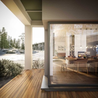 Stadtvilla in Dresden-Klotzsche mit Baugrundstück