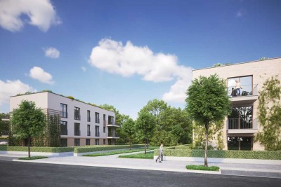 Helle 2 Zimmer EG Wohnung mit großer Terrasse