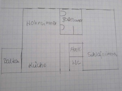 Exklusive 2-Zimmer-EG-Wohnung mit Balkon und Einbauküche in Siegen