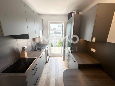 Provisionsfrei: 2-Zi &amp; extra Küche - 2 Terrassen - Stellplatz &amp; Klima – nahe Alte Donau!