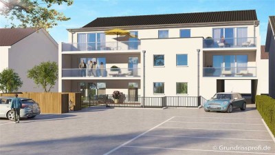 NEUBAU* Klasse 3 ZKB-Wohnung mit EBK* und Stellplatz in 9-FH zum Bezug ab 01.03.2025!