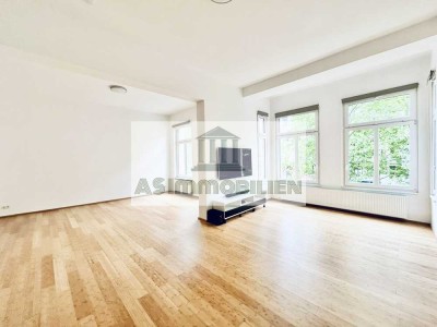 AS IMMOBILIEN:  attraktive 145m² große sanierte Altbauetage, Einbauküche - Wiesbaden Rheingauviertel