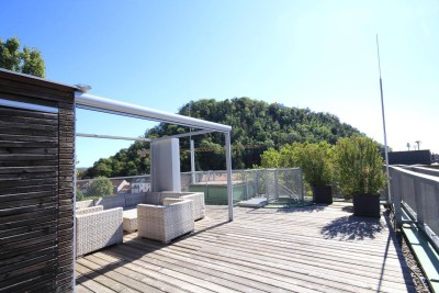 Exklusives PENTHOUSE in GEIDORF Bestlage- 140m2 Dachterrasse- SCHLOSSBERG-Blick!