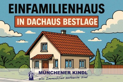 *VORANKÜNDIGUNG* Einfamilienhaus mit Praxisfläche und Garten in bester Lage in Dachau