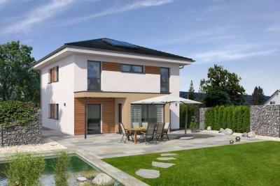 Das ideale Familienhaus: Massiv, 2-geschossig, modern und durchdacht.