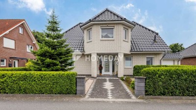 Ein Zuhause mit Charakter & Klasse: Moderne Stadtvilla mit Wintergarten & Garage | BHV Lehe