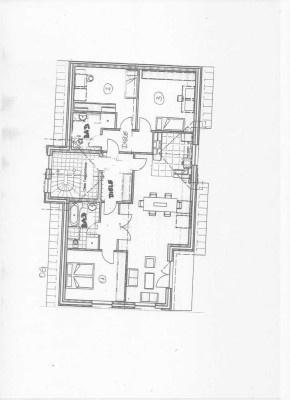Exklusive 4-Zimmer-Dachgeschosswohnung mit gehobener Innenausstattung mit 2 Balkonen in Kaarst