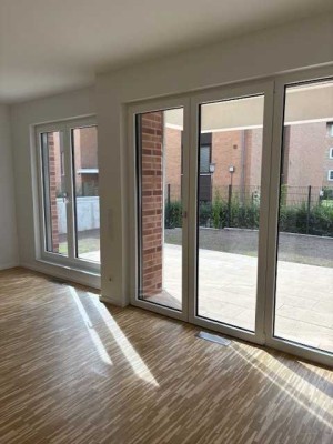 Erstbezug: 2-Zimmer Wohnung mit Terrasse mit Einbauküche