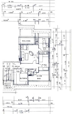 Freundliche 3-Zimmer-Wohnung im 3. Obergeschoss