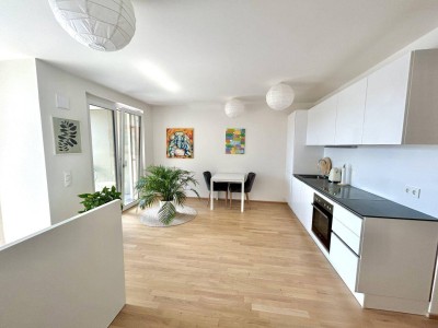 Traumhafte 1-Zi.-Wohnung mit westseitiger Loggia