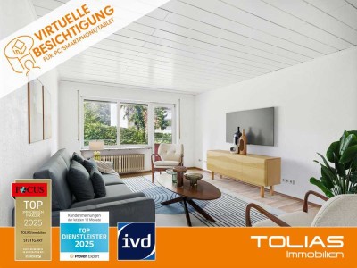 Wohnen am Max-Eyth-See: Ruhige Lage, nahe U-Bahn, Balkon, Garage und wenige Treppen