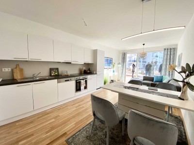 * moderne Familienwohnung mit großer Südterrasse *