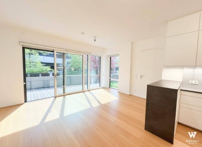 Urbanes Wohnen am Grünen Prater – Stilvolle 2-Zimmer-Wohnung mit großem Balkon in Ruhelage | WU